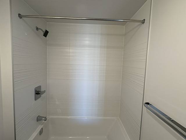 Tub-to-shower conversion